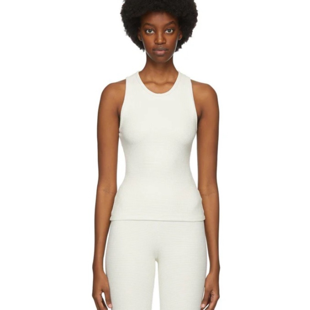 GIL RODRIGUEZ OFF-WHITE‎ DREW THERMAL TANK TOP XS